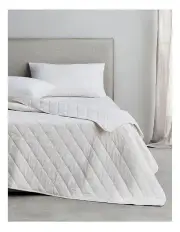 [Sheridan] Ultracool Cotton Quilt in White