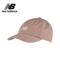 在飛比找PChome24h購物優惠-【New Balance】復古棒球帽_中性_灰粉色_LAH9