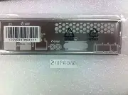ASUS IO SHIELD FOR ASUS Z10PR-D16 , Z10PR D16 ,METAL SEALED