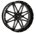 SYSTEM 3 2017 Commander 1000 XT-P Can-Am ST7 WHEEL 24X9 5+4 (0MM) 4/137 GLOSS BL