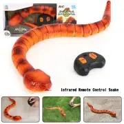 RC Anaconda Snake Remote Control Infrared Animal Prank Fun Toy Gift For Kids