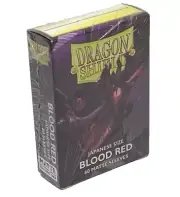 Dragon Shield Japanese Size Blood Red 60 Matte Dual Sleeves Juusouken 11150 NEW