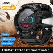 LOKMAT ATTACKGT Rugged Smartwatch Waterproof Bluetooth Fitness Tracker