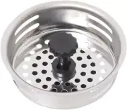 Durachef 1/2PC Stainless Steel Sink Drain Filter Strainer Plug Stopper Kitchen
