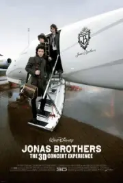 JONAS BROTHERS 3D CONCERT EXPERIENCE MOVIE POSTER ORIGINAL DS ROLLED 27x40