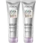 L'Oreal Paris EverPure Silver Care Sulfate Free Shampoo and Conditioner Set, Nou