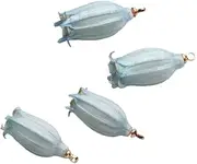 Fiskenet Earings Flowers Dangle 6pcs DIY Ear Rings Drop Pendant Trendy Accessory (6pcs blue)