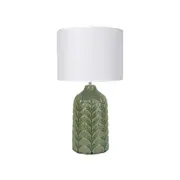 Bloom Ceramic Table Lamp - Green