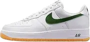 [Nike] Air Force 1 Low Retro Qs Mens Shoes Size - 5, White/Forestgreen-gum Yellow