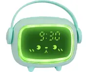 Alarm Clock Children Digital Children'S Alarm Clock Light Alarm Clock Digital Clock Angel Night Light Alarm clock