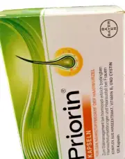 Vitamin supplement no1 Germany PRIORIN ONE BOX 120 caps hair loss regrowth 2026