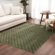 Size: 2'7"x7'3" Runner - Truls Green Gambit Washable Rug