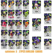 27pcs/set NFC Cards NFC Tag Splatoon 3 2 1 Game Card Octoling Octopus For Switch