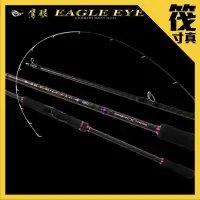 在飛比找蝦皮商城優惠-【獵漁人】寸真 EAGLE EYE 鷹眼筏竿 碳纖尾