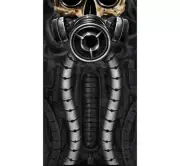 Lethal Threat Biomechanicl Skull Facemask