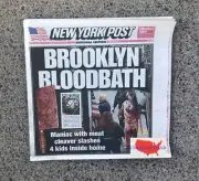 NEW YORK POST - MONDAY APRIL 7, 2025 (NY BROOKLYN BLOODBATH MANIAC)