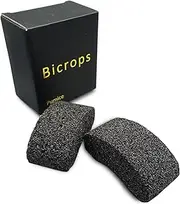 Bicrops Natural Lava Pumice Stone, Pedicure Tool, Hard Callus Dead Skin Remover, Foot File For Exfoliation & Fine Foot Scrubber for Smoothing & Softening Skin. (2 Pieces)