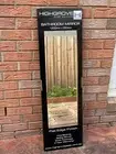 Wardrobe bathroom Mirror flat edge polish vinyl backing