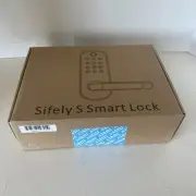Sifely Keyless Entry Door Lock, Smart Locks Front Door, Silver Brand New.