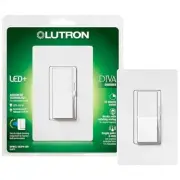 Lutron Diva LED+ Dimmer for Dimmable LED, Halogen and Incandescent Bulbs