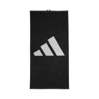 在飛比找PChome24h購物優惠-adidas 愛迪達 毛巾 Small Towel 黑 白 