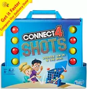 NEW Genuine Hasbro Connect 4 Shots Bounce Family, Friends & Party Board Game