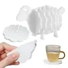 Anti-Scalding Silicone Cup Pad Kit Non-slip Creative Table Mats Pans