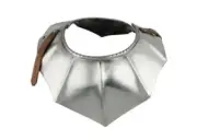 Medieval German Gothic Neck Armor 18 Guage Gorget Renaissance Knights