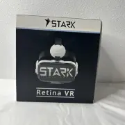 Stark Retina VR Headset White Bluetooth Headphones Virtual Reality Smartphone