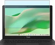 Puccy 2 Pack Anti Blue Light Screen Protector, compatible with ASUS Chromebook CR12 CR1204C 12.2" Laptop TPU Film Guard （ Not Tempered Glass Protectors ）
