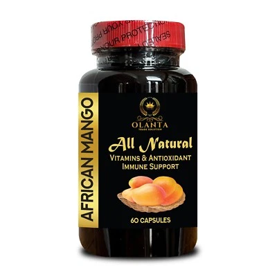 AFRICAN MANGO EXTRACT - Pure and Natural African Mango, Essential Vitamins - 1B