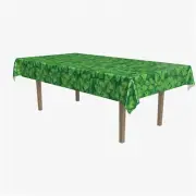 Lucky Clover Tablewrap - Festive 54 x 108 Plastic Table Cloth for St. Patricks D