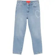 [Vision Of Super] Vision Of Super Heart-print Jeans 32 US BLUE