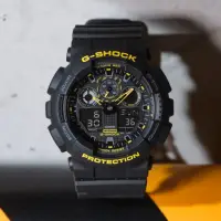 在飛比找momo購物網優惠-【CASIO 卡西歐】G-SHOCK 黑黃配色系列 雙顯手錶