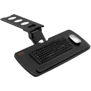 Keyboard Tray Under Desk, Height and Angle Adjustable Ergonomic Keyboard/M