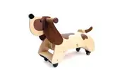 Hape Dachshund Dog Wooden Ride On Imaginative Activity Kids Toddler Toy 12m+