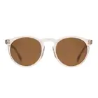 OTIS Eyewear Omar X Eco Crystal Sand and Brown Polar Sunglasses