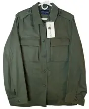NWT Calvin Klein CK Army Vertigo Jacket Coat XL Olive Green Cargo Pockets - $118