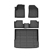 Floor Mats & Cargo Liner Compatible with 2019-2023 Jeep Cherokee (Not for Gra...