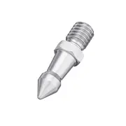 3Pcs 1/4 Inch Screw Thread Replacement Stainless Steel Tripod Video Light Stand Foot