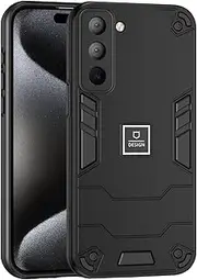 Back Case Cover Compatible with Tecno Pop 5 Pro Case Military Grade Drop Proof Duty Full Body Protective Case TPU Rubber and Hard PC Phone Case Cover Matte Textured Cover Compatible with Tecno Pop 5 P