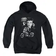 Hoodie - THE KING RIDES AGAIN Pull-Over Sweatshirt