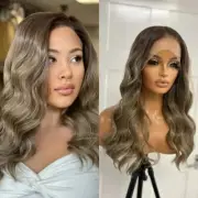 Lace Front Wigs For Women Highlight Brown Body Wave Wig 13X4 Lace Human Hair Wig