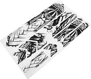 Anneome Mountain Bicycles Frame Protector Stickers Durable Bike Frame Decals for Scratch Protection Simple Design for Road Off Road Mountain Bikes Sturdy Material Easy Installation