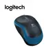 羅技Logitech M185 無線滑鼠- 黑藍色