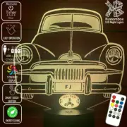 HOLDEN FJ 1953 to 56 3D LED Night Light 7 Colour Change Room Lamp