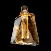 Next Glow 20-Watt Iceberg Dimmable Laser Cut Classic Pattern E26 LED Light Bulb