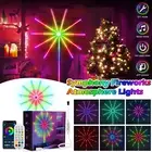 156LEDs Firework Strip Light Dream Color RGB Smart Music Sync APP+Remote Control