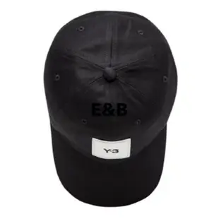 【E&B】Adidas Y-3 Square Label Logo Cap 黑 帽子