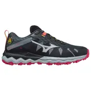 Mizuno - Womens Wave Daichi 6 Trail Running Hiking Shoes (Turbulence/Antartica)